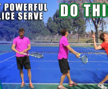 4 Ways To Hit Great Slice Serve