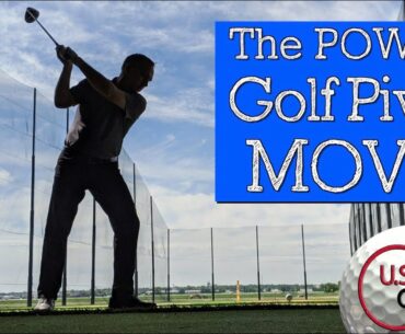 The Simple Pivot Move That Quickly Increases Driver Distance (GOLF ROTATION DRILLS)