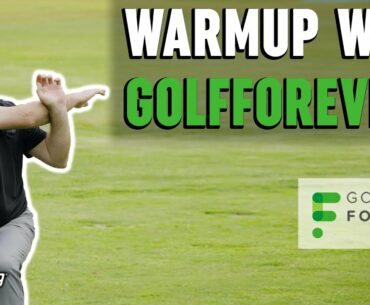 GolfForever Warm Up | Measuring Club Speed Before & After Warm Up