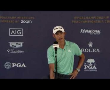 Collin Morikawa Post Round 1 Interview  5 20 21 HLS Video m367374