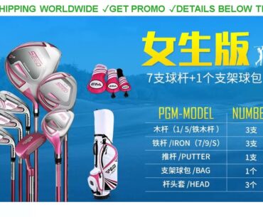 [DIscount] $186.75 Childrens Golf Club Sets for 120 165cm Height Boy Girl Kids Junior Golf Club Lea