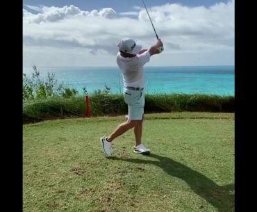 How to swing to play 62 (-8)? Charley Hoffman golf swing motivation! #shorts #golfshorts #subforgolf