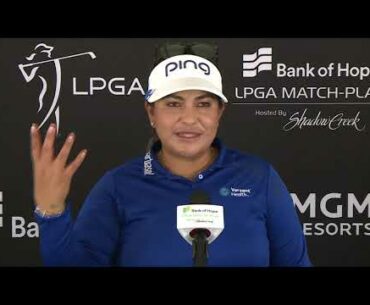 Lizette Salas: Wednesday quotes 2021 Bank of Hope LPGA Match Play
