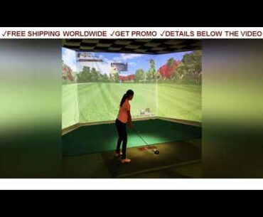 [Cheap] $83.97 300cmx200cm Golf Ball Training Simulator Impact Display Projection Screen Indoor Gol