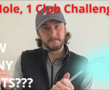 513 Yards with A WEDGE !?! | 1 Hole, 1 Club Challenge Ep. 4