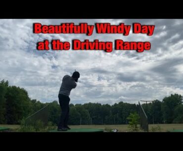 Beautifully Windy Day at the Driving Range