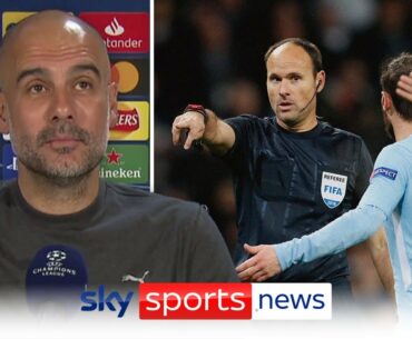 Pep Guardiola 'couldn't care less' about Antonio Mateu Lahoz refereeing the Champions League final