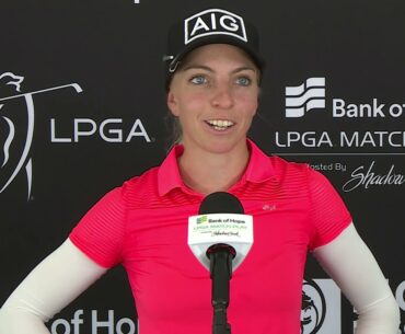 Sophia Popov: Round 1 Match Play quotes 2021 Bank of Hope LPGA Match Play