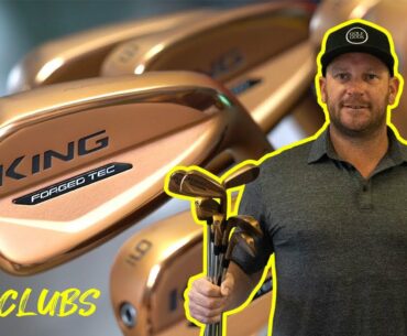 GOLF GODS New 2021 King Forged Tec Irons Unboxing, First Look and On Course Review