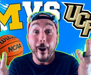 Michigan Wolverines Basketball vs UCF Golden Knights Live Play by Play Reaction & Watch Party