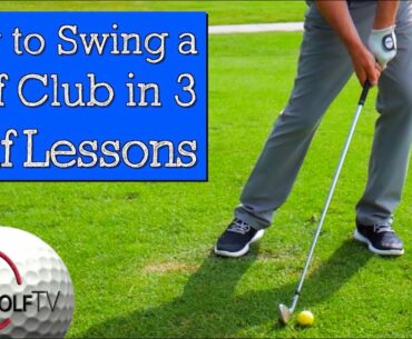 3 Golf Swing Tips that Cover 90 Percent of Golf Lessons