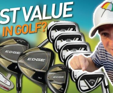 ARE THESE THE BEST CHEAP GOLF CLUBS OF 2021? // Costco Callaway Edge Set Review