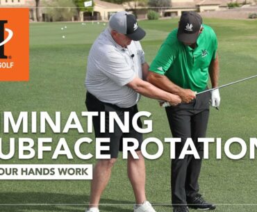 Malaska Golf // Eliminating Clubface Rotation - How Your Hands Work