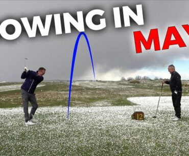 FUNNIEST GOLF VIDEOS EVER!! crazy weather in MAY
