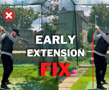 HOW HIP DEPTH IN THE GOLF BACKSWING WILL FIX YOUR EARLY EXTENSION
