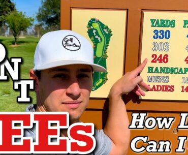 FRONT TEEs | How Low Can I Go? Back 9