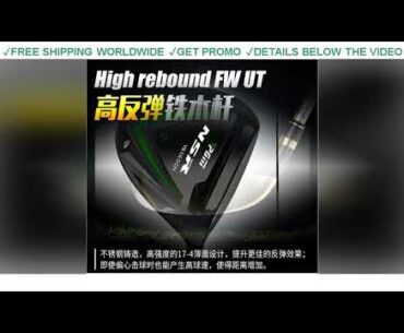 [Promo] $196 Latest PGM Golf Clubs Titanium Alloy Head Golf Fairway Wood 1/3/5/4HY Graphite Shaft R