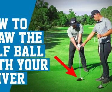 How To Draw The Golf Ball With Your Driver