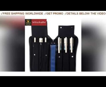 [Promo] $116.9 3x6 Billiard Pool Cue Case/Bag for 3 Butts 6 Shafts 9 Holes 1/2 Cue