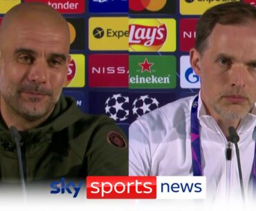 Pep Guardiola & Thomas Tuchel speak ahead of the Champions League Final between Man City & Chelsea