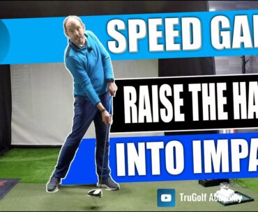 SPEED GAINS GOLF - RAISE THE HANDLE INTO IMPACT