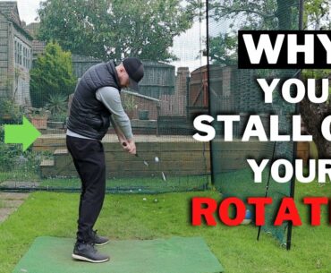 WHY YOU STALL OUT YOUR ROTATION THROUGH IMPACT