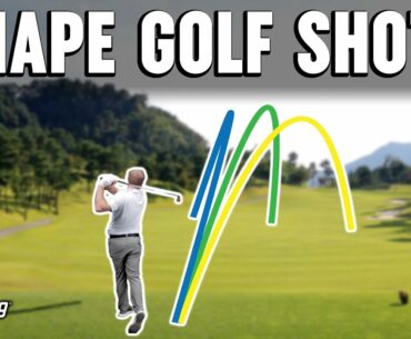 How To Shape Golf Shots | Draws, Fades, and Straight Shots