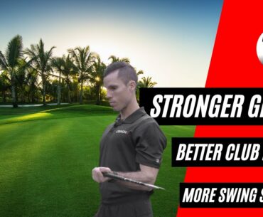 Add more power and swing speed to your swing by working on your grip strength!