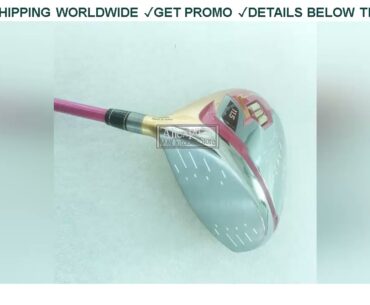 [Promo] $139.5 New Women 4 Star HONMA S 06 Clubs Driver 11.5 Loft Women Golf Driver L Flex Graphite