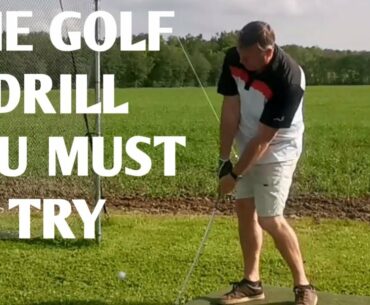 Golf drill, & magic move, you have to try, for better golf