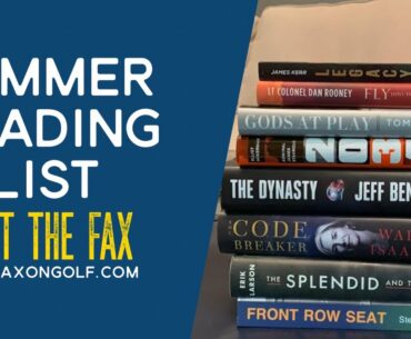 Summer Reading List - Brad Faxon