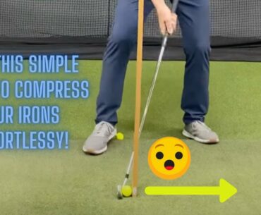 SQUEEZING THE BALL INTO THE  TARGET WITH EFFORTLESS POWER | WISDOM IN GOLF | GOLF WRX |