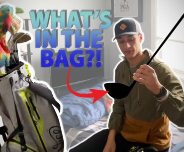 What's in my golf bag!