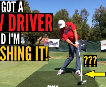 I Got a New Driver - and I'm SMASHING IT Farther Than EVER!