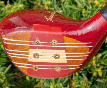 1987 Tommy Armour 986 Deep Face Persimmon Driver - The Vintage Golfer