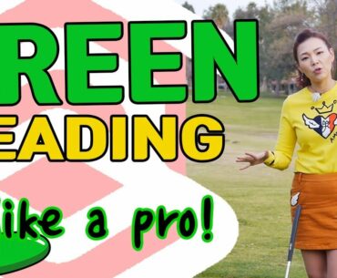 Green Reading like a Pro | Golf with Aimee