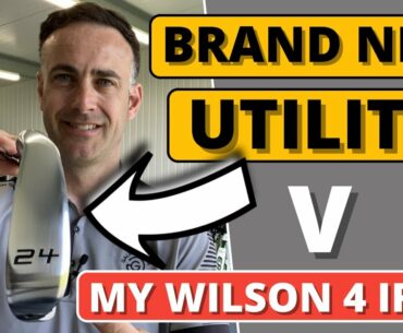 NEW UTILITY IRON + COMPARE AGAINST MY WILSON STAFF MODEL 4 IRON