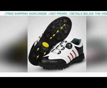 [DIscount] $60.57 Mens Golf Shoes Waterproof Sports Shoes Rotating Knobs Buckle Golf Sneakers Mens