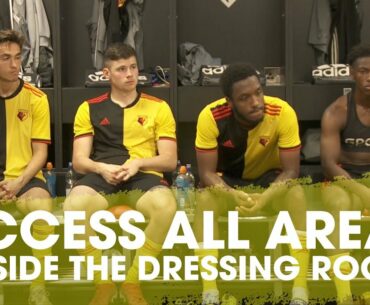 INSIDE THE DRESSING ROOM | INCREDIBLE ACCESS ALL AREAS ON A MATCHDAY