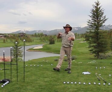 Left and Right Handed Outback Golf Trick Shot Show