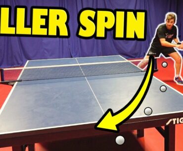 5 Tips To Produce KILLER Spin | Table Tennis