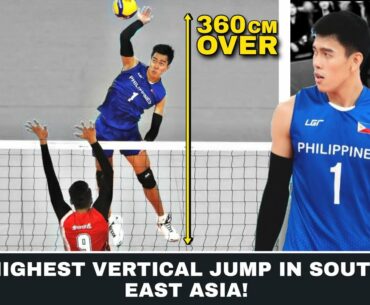 Top 10 Over 360 cm Monster Spikes by Bryan Bagunas vs BEST PLAYERS in South East Asia