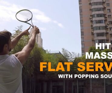 How To Hit Massive Flat Serve - 3 Crucial Tips (TENFITMEN - Episode 134)