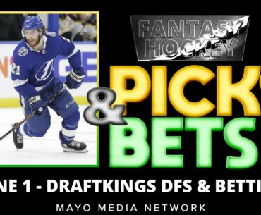 NHL DraftKings Picks Tuesday 6/1/21 | NHL Bets, Props, DFS Picks | 2021 Fantasy Hockey Picks & News