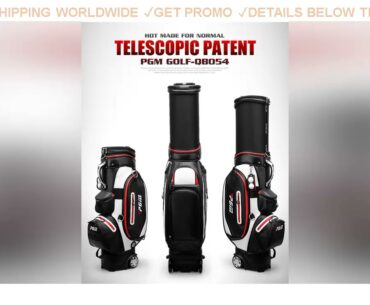 [DIscount] $192.82 PGM Golf Men Sports Bag Standard Telescopic Wheel Bag Travel Multifunctional wat