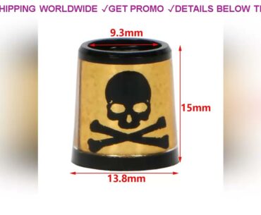 [Promo] $129 Golf club ferrule 0.370 Available for irons shaft black skull pattern Wholesale free s