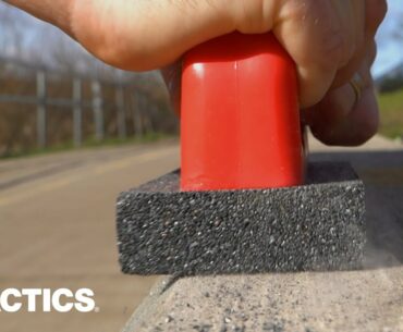 How to Make Concrete Ledges Grind and Slide | Rub Brick Tutorial | Tactics