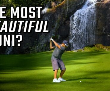 BREATHTAKING Golf Course Design! - EVERY SHOT in 9 Minutes