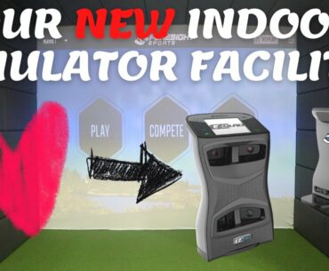 OUR NEW INDOOR GC QUAD SIMULATOR FACILITY!!