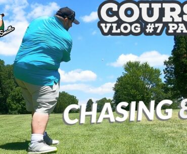 Course Vlog #7 Chasing 85 Front 9 - Fat Guy Golf Style